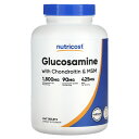 Nutricost グルコサミン 【 iHerb アイハーブ 公式 】 ニュートリコスト コンドロイチン MSM メチルスルホニルメタン サプリメント サプリ ...