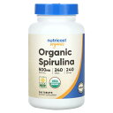 Nutricost スピルリナ オーガニック 【 iHerb アイハーブ 公式 】 ニュートリコスト 有機 藍藻 藻類 スーパーグリーン スーパーフード サプリ...