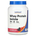 Nutricost ホエイプロテイン アイソレート 【 iHerb アイハーブ 公式 】 ニュートリコスト ホエイ プロテイン タンパク質 たんぱく質 パウダー...