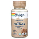 Solaray マイタケ オーガニック 【 iHerb アイハーブ 公式 】 ソラレー 有機 発酵 まいたけ 舞茸 マッシュルーム キノコ きのこ サプリメント...