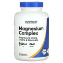 Nutricost マグネシウム コンプレックス 【 iHerb アイハーブ 公式 】 ニュートリコスト 酸化マグネシウム クエン酸マグネシウム グリシン酸マグ...