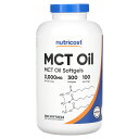 【POINT20倍★6/4 20:00〜6/11 1:59】Nutricost MCTオイル 【 iHerb アイハーブ 公式 】 ニュートリコスト 中鎖脂肪酸...