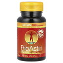 【POINT20倍★7/18 0:00~7/26 1:59】Nutrex Hawaii バイオアスチン ハワイアン アスタキサンチン 【 iHerb アイハーブ 公式 】 ニュートレックスハワイ ハワイ産 藻由来 ビタミンE オリーブオイル サプリ ヴィーガン 植物性ソフトジェル 12mg 75粒