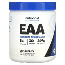 Nutricost EAA 【 iHerb アイハーブ 公式 】 ニュートリコスト 必須アミノ酸 アミノ酸 ロイシン イソロイシン バリン トレオニン フェニル...