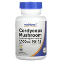 Nutricost 冬虫夏草 【 iHerb アイハーブ 公式 】 ニュートリコスト 有機 オーガニック トウチュウカソウ フユムシナツクサタケ キノコ サプリ...