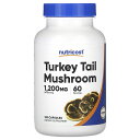 Nutricost カワラタケ 【 iHerb アイハーブ 公式 】 ニュートリコスト ターキーテール マッシュルーム キノコ サプリメント サプリ カプセル ...