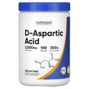 【POINT20倍★6/4 20:00〜6/11 1:59】Nutricost D-アスパラギン酸 【 iHerb アイハーブ 公式 】 ニュートリコスト アス...
