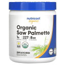 Nutricost ノコギリヤシ オーガニック 【 iHerb アイハーブ 公式 】 ニュートリコスト 有機 ソーパルメット ノコギリヤシ ソウパルメット ベリ...