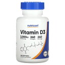 Nutricost ビタミンD3 【 iHerb アイハーブ 公式 】 ニュートリコスト ビタミンD ビタミン D D3 ビタミン類 ビタミンサプリ コレカルシ...
