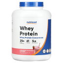【POINT20倍★7/18 0:00~7/26 1:59】Nutricost ホエイプロテイン コンセントレート 【 iHerb アイハーブ 公式 】 ニュートリコスト ホエイ プロテイン タンパク質 たんぱく質 濃縮物 パウダー 粉末 ストロベリーミルクシェイク味 2,268g