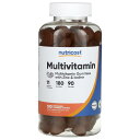 Nutricost マルチビタミン グミ 【 iHerb アイハーブ 公式 】 ニュートリコスト ビタミン A B C D E 葉酸 ビオチン 亜鉛 ヨウ素 ビ...