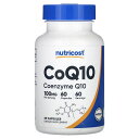 【POINT20倍★5/30 0:00〜6/1 23:59】Nutricost コエンザイムQ10 【 iHerb アイハーブ 公式 】 ニュートリコスト Co...