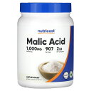 Nutricost リンゴ酸 【 iHerb アイハーブ 公式 】 ニュートリコスト サプリメント サプリ パウダー 粉末 アンフレーバード プレーン 無香料 ...