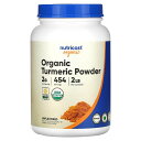 Nutricost ターメリック パウダー オーガニック 【 iHerb アイハーブ 公式 】 ニュートリコスト 有機 ウコン エキス クルクミン サプリメント...