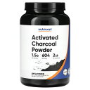 Nutricost 活性炭 パウダー 【 iHerb アイハーブ 公式 】 ニュートリコスト 炭 チャコール ココナッツ 由来 サプリメント サプリ 粉末 アン...
