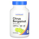 Nutricost シトラス ベルガモット 【 iHerb アイハーブ 公式 】 ニュートリコスト シトラスベルガモット 果実 濃縮 エキス サプリメント サプ...