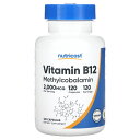 【POINT20倍★5/30 0:00〜6/1 23:59】Nutricost ビタミンB12 【 iHerb アイハーブ 公式 】 ニュートリコスト ビタミン...