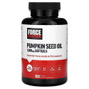 【POINT20倍★5/30 0:00〜6/1 23:59】Force Factor パンプキンシード オイル 【 iHerb アイハーブ 公式 】 フォースフ...