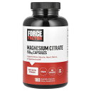 Force Factor クエン酸マグネシウム 【 iHerb アイハーブ 公式 】 フォースファクター クエン酸 マグネシウム ミネラル サプリメント サプリ...