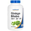 Nutricost ギンコビロバ 【 iHerb アイハーブ 公式 】 ニュートリコスト イチョウエキス イチョウ いちょう 銀杏 イチョウ葉 ギンコ エキス ...