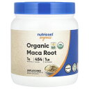 Nutricost マカ根 オーガニック 【 iHerb アイハーブ 公式 】 ニュートリコスト 有機 マカ レピジウムメイエニ ルート 根 サプリメント サプ...