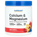 【POINT20倍★7/15 0:00〜23:59限定】Nutricost カルシウム & マグネシウム 【 iHerb アイハーブ 公式 】 ニュートリコスト...