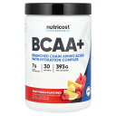 Nutricost BCAA+ 【 iHerb アイハーブ 公式 】 ニュートリコスト 分岐鎖アミノ酸 アミノ酸 必須アミノ酸 ロイシン イソロイシン バリン ...