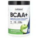 Nutricost BCAA+ 【 iHerb アイハーブ 公式 】 ニュートリコスト 分岐鎖アミノ酸 アミノ酸 必須アミノ酸 ロイシン イソロイシン バリン ...