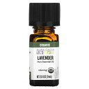 【POINT20倍★6/15 0:00〜23:59限定】Aura Cacia ピュア エッセンシャルオイル オーガニック 【 iHerb アイハーブ 公式 】 オーラカシア 有機 精油 植物性 アロマオイル 純正 真正 ラバンデュラ アングスティフォリア ラベンダー 7.4ml(3)