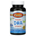 Carlson DHA 子供向け 【 iHerb アイハーブ 公式 】 カールソン キッズ オメガ3 オメガ3脂肪酸 フィッシュオイル ドコサヘキサエン酸 EP...