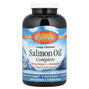Carlson サーモンオイル コンプリート 【 iHerb アイハーブ 公式 】 カールソン サーモン 鮭 オイル フィッシュオイル オメガ3 オメガ3脂肪酸...