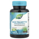 Nature's Way ソーパルメット 【 iHerb アイハーブ 公式 】 ネイチャーズウェイ ノコギリヤシ ソウパルメット ベリー 果実 エキス プレミア...