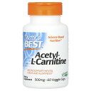 Doctor's Best アセチルL-カルニチン 【 iHerb アイハーブ 公式 】 ドクターズベスト L-カルニチン カルニチン アミノ酸 サプリメント ...