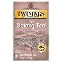 Twinings ピュア ウーロン茶 【 iHerb アイハーブ 公式 】 トワイニング ウーロンティー 烏龍茶 ウーロン ティー お茶 ティーバッグ 40g ...