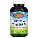 Carlson カルシウム & マグネシウム ジェル 【 iHerb アイハーブ 公式 】 カールソン ミネラル ビタミンD3 ビタミンD サプリメント サプリ...