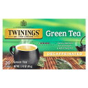 Twinings グリーンティー デカフェ 【 iHerb アイハーブ 公式 】 トワイニング 緑茶 ティー お茶 カフェインフリー ノンカフェイン ティーバッ...