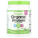 Orgain オーガニック プロテイン 【 iHerb アイハーブ 公式 】 オルゲイン 有機 植物性 プロテインパウダー タンパク質 エンドウ豆 ヴィーガン ...
