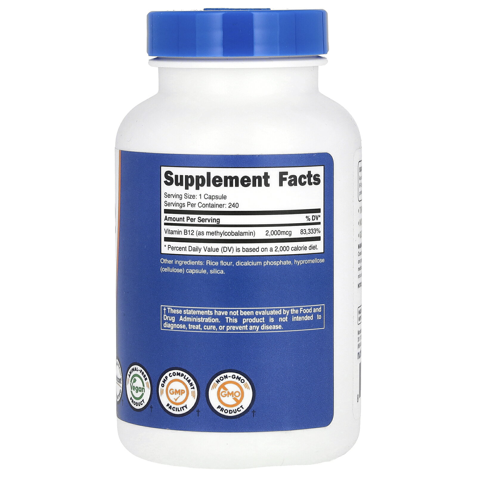 Nutricost ビタミンB12 【 iHerb アイハーブ 公式 】 ニュートリコスト ビタミンB ...