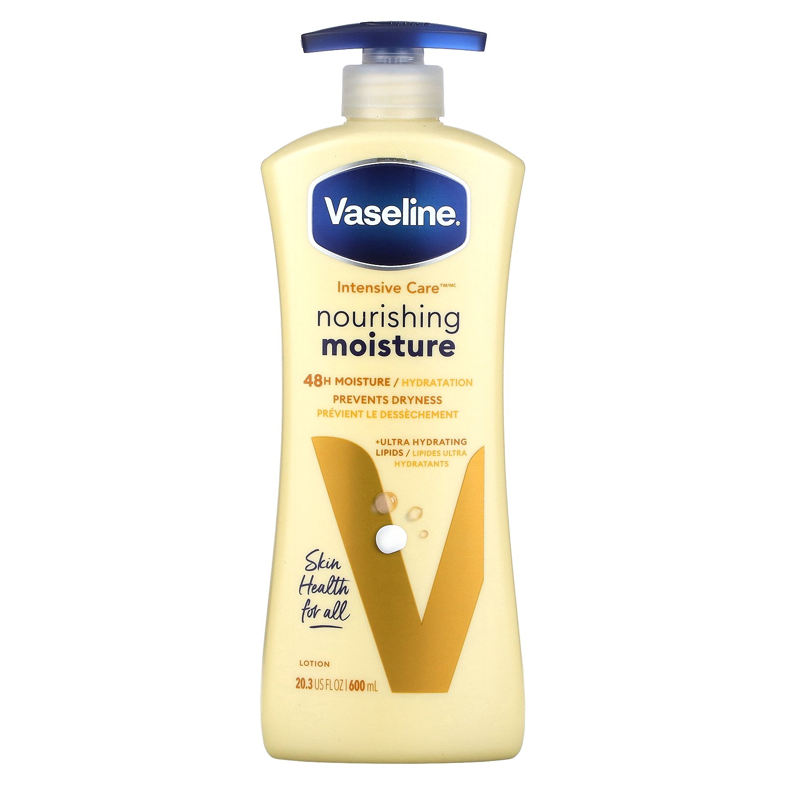 ヴァセリン ボディクリーム 【P15倍★5/9 20:00~5/16 01:59】Vaseline インテンシブケア ナリッシング モイスチャー ボディローション 【 iHerb アイハーブ 公式 】 ヴァセリン ローション ボディクリーム 保湿ローション 保湿クリーム オーツ麦 600ml