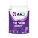 AOR マグ マレート リニュー 【 iHerb アイハーブ 公式 】 アドバンスト オルトモレキュラー リサーチ リンゴ酸 マグネシウム ミネラル Advan...