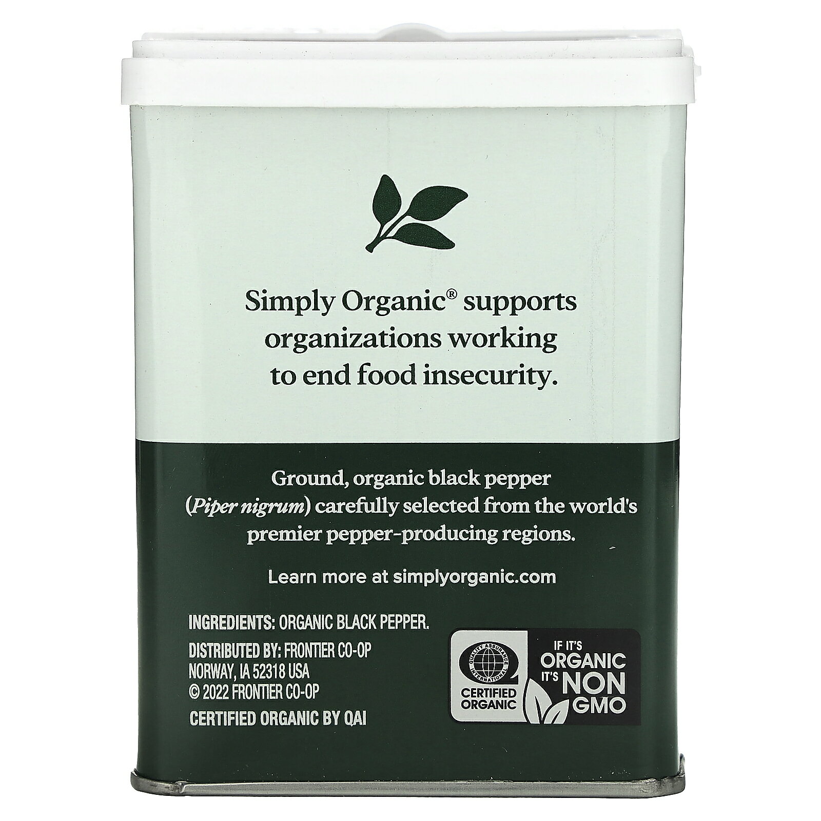 Simply Organic 粉黒コショウ オーガニック 【 iHerb アイハーブ 公式 】 シンプルオーガニック ブラックペッパー パウダー 113.4 g iherb-official-10001927 iHerb サンプル画像3
