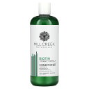 Mill Creek Botanicals ビオチン コンディショナー  ミルクリーク ボタニカル ボタニカルズ ヘアコンディショナー ヘア トリートメント セラピーフォーミュラ アルガン ホホバ 414ml