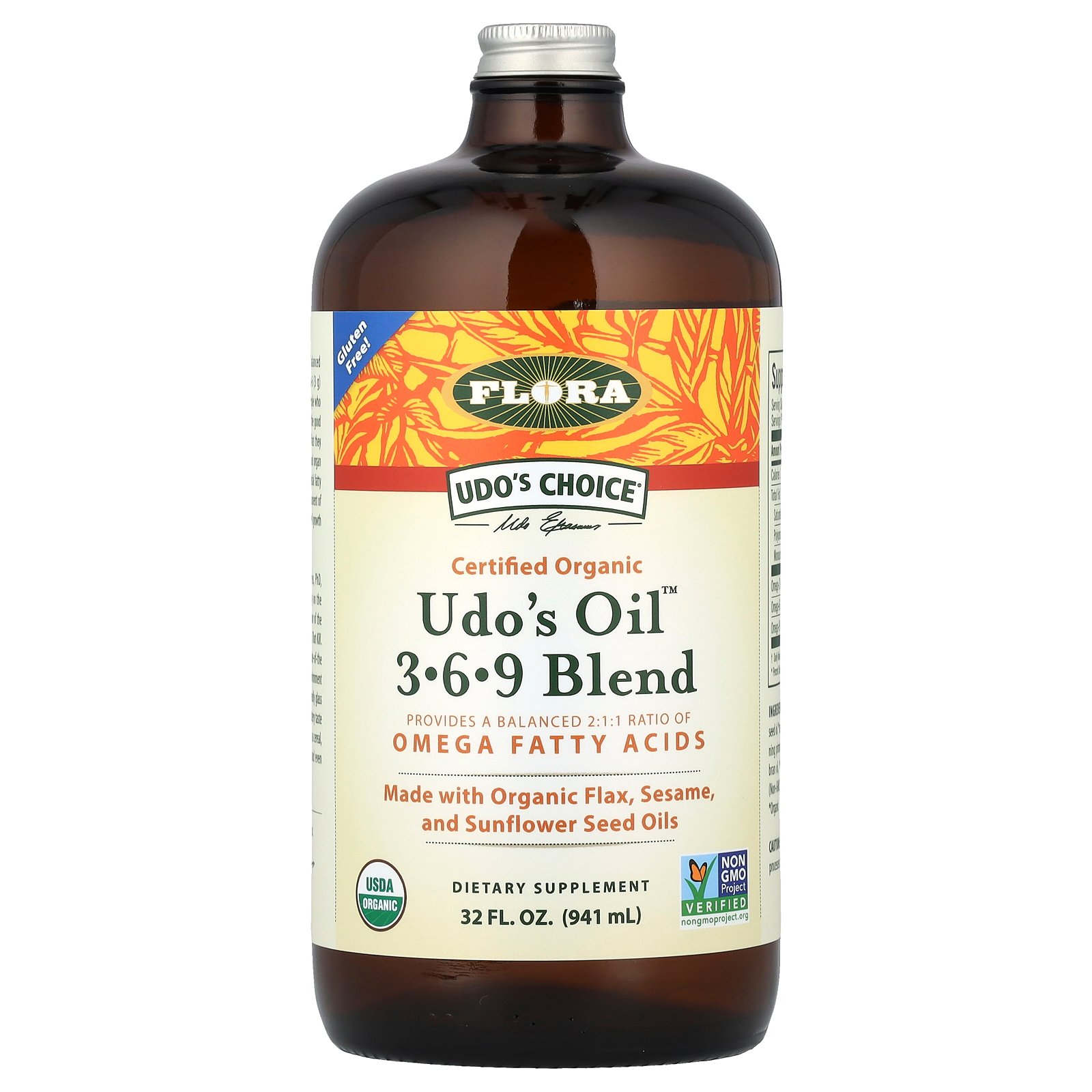 ��POINT5�ܡ�2/13 12:00��3/1 23:59��Flora ���ɥ� ������ 3-6-9 �֥��� �������˥å� �� iHerb �����ϡ��� ���� �� �ե����� Udo's Oil ͭ�� ���� ���� �ҥޥ�� �����ʥå� ���ᥬ 3 6 9 ���ᥬ���û� ɬ�ܻ��û� ���ץ���� ���ץ� ���� 946ml