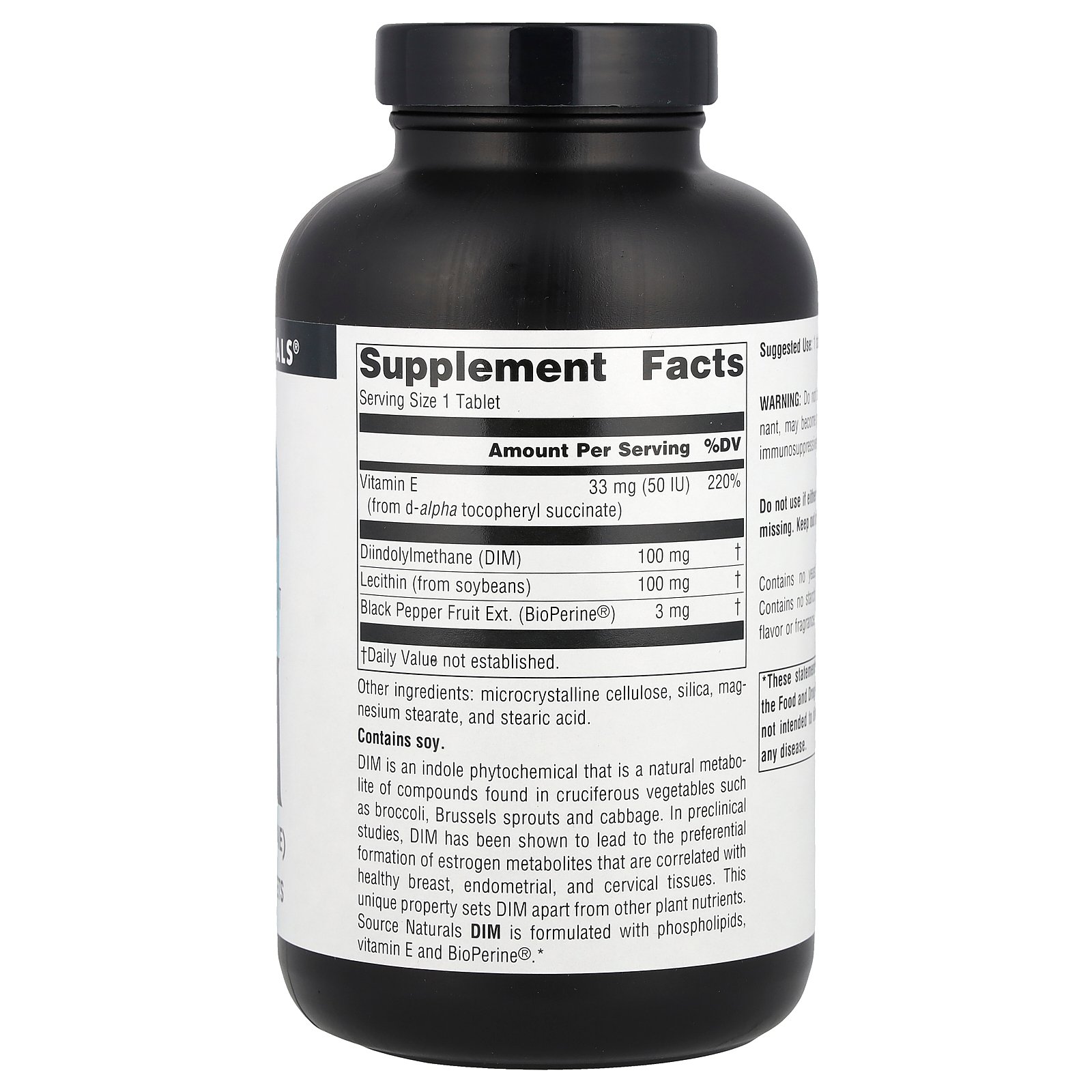 ��POINT5�ܡ�2/13 12:00��3/1 23:59��Source Naturals DIM �� iHerb �����ϡ��� ���� �� �������ʥ����륺 ������ɥ��᥿�� ���ץ� ���ץ���� ���֥�å� 100mg 180γ
