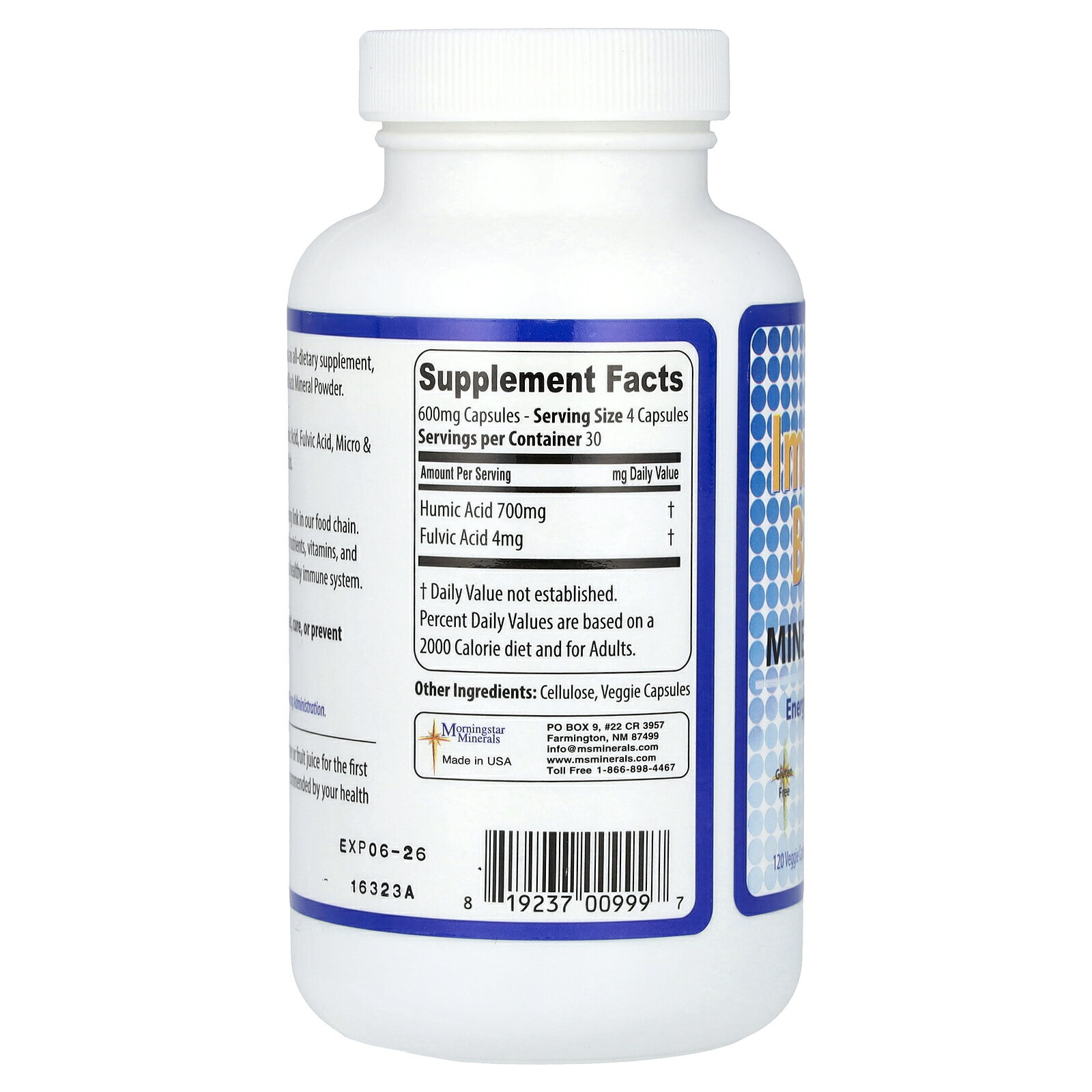 Morningstar Minerals イミューンブースト 77 ミネラルサプリメント 【 iHerb アイ...