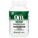 Om Mushrooms 霊芝 【 iHerb アイハーブ 公式 】 オームマッシュルーム レイシ マンネンタケ マッシュルーム キノコ サプリメント サプリ ...