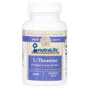 NutraLife L-テアニン 【 iHerb アイハーブ 公式 】 ニュートラライフ テアニン アミノ酸 サプリメント サプリ カプセル 200mg 60粒