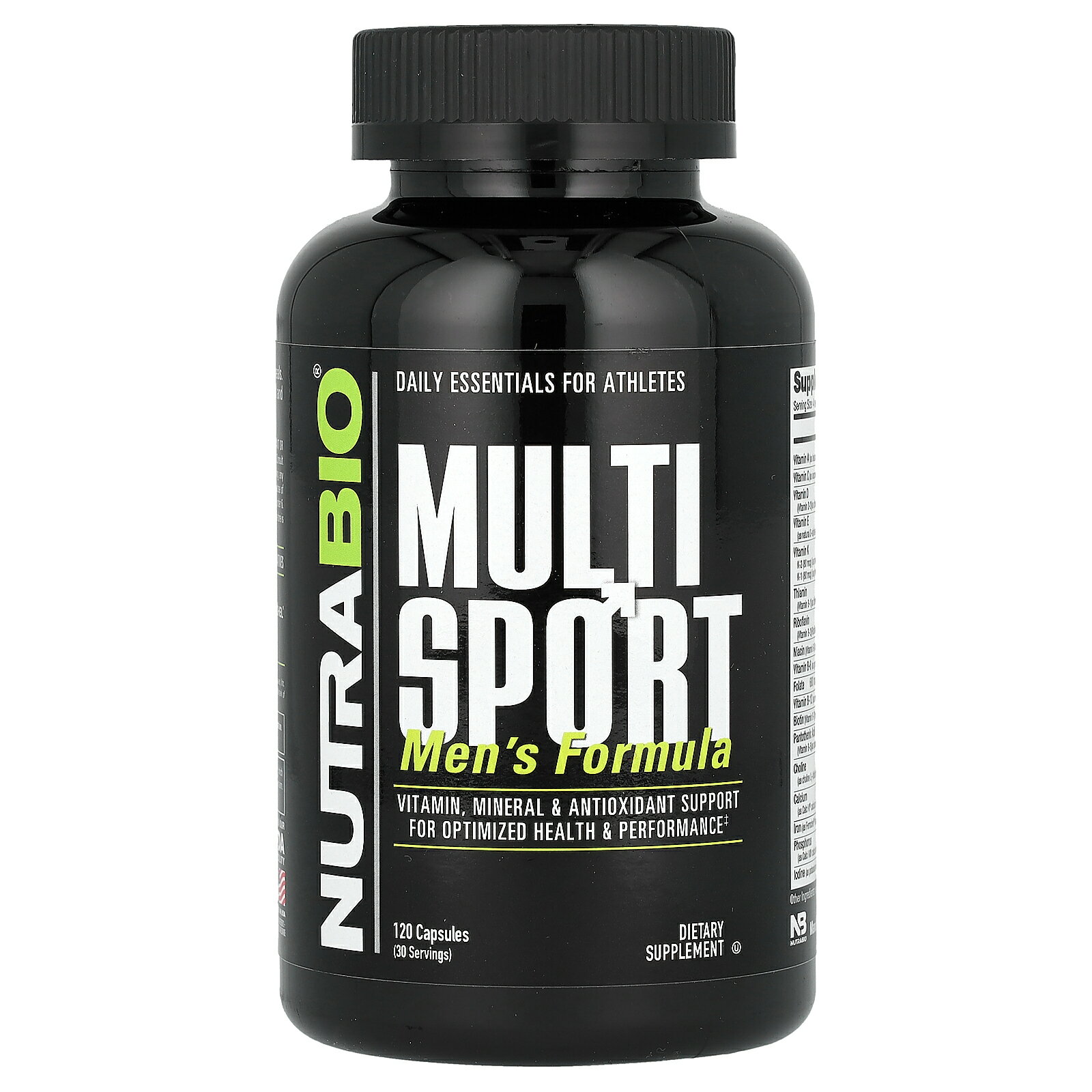 NutraBio マルチスポーツ 【 iHerb アイ