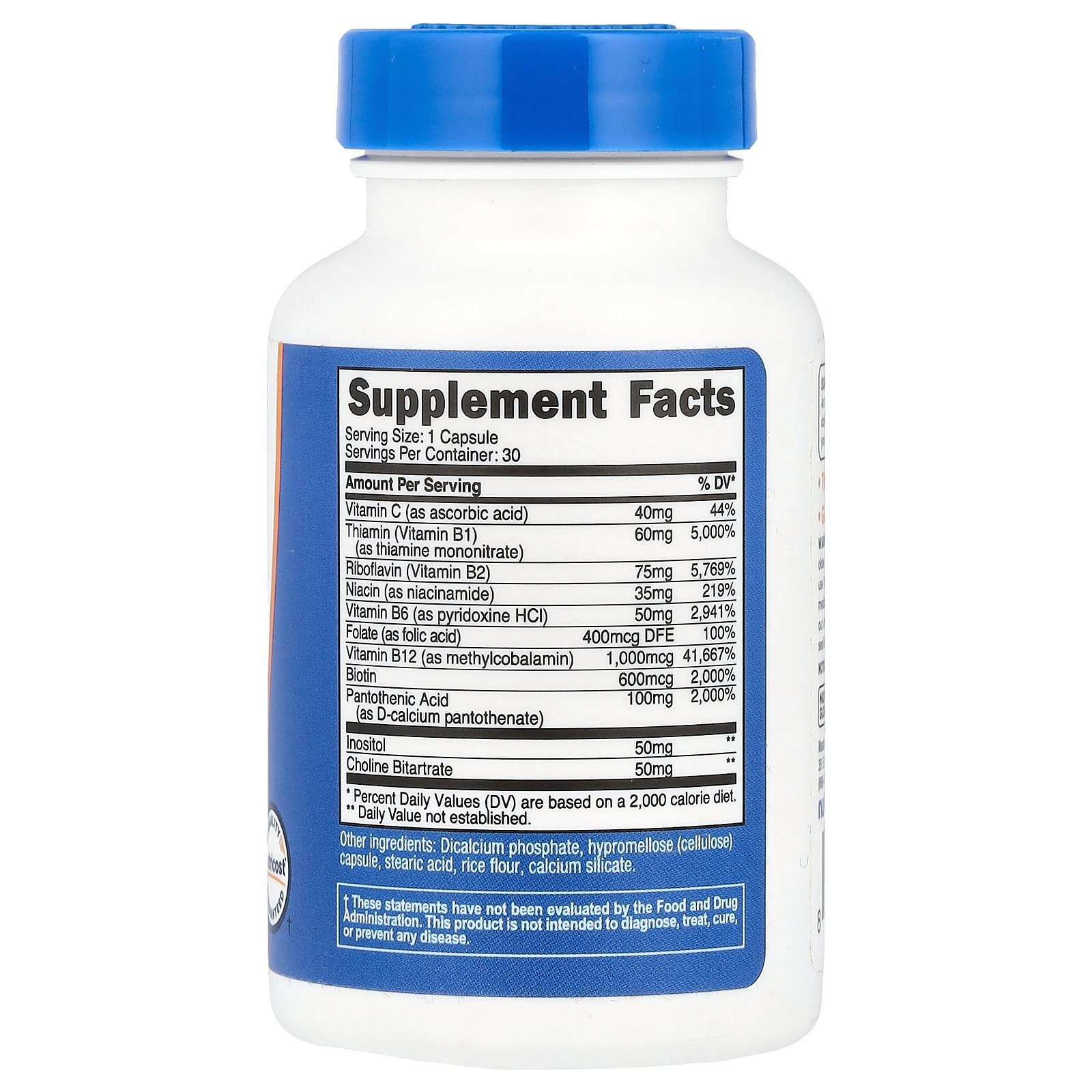Nutricost ビタミンB コンプレックス 【 iHerb アイハーブ 公式 】 ニュートリコス...