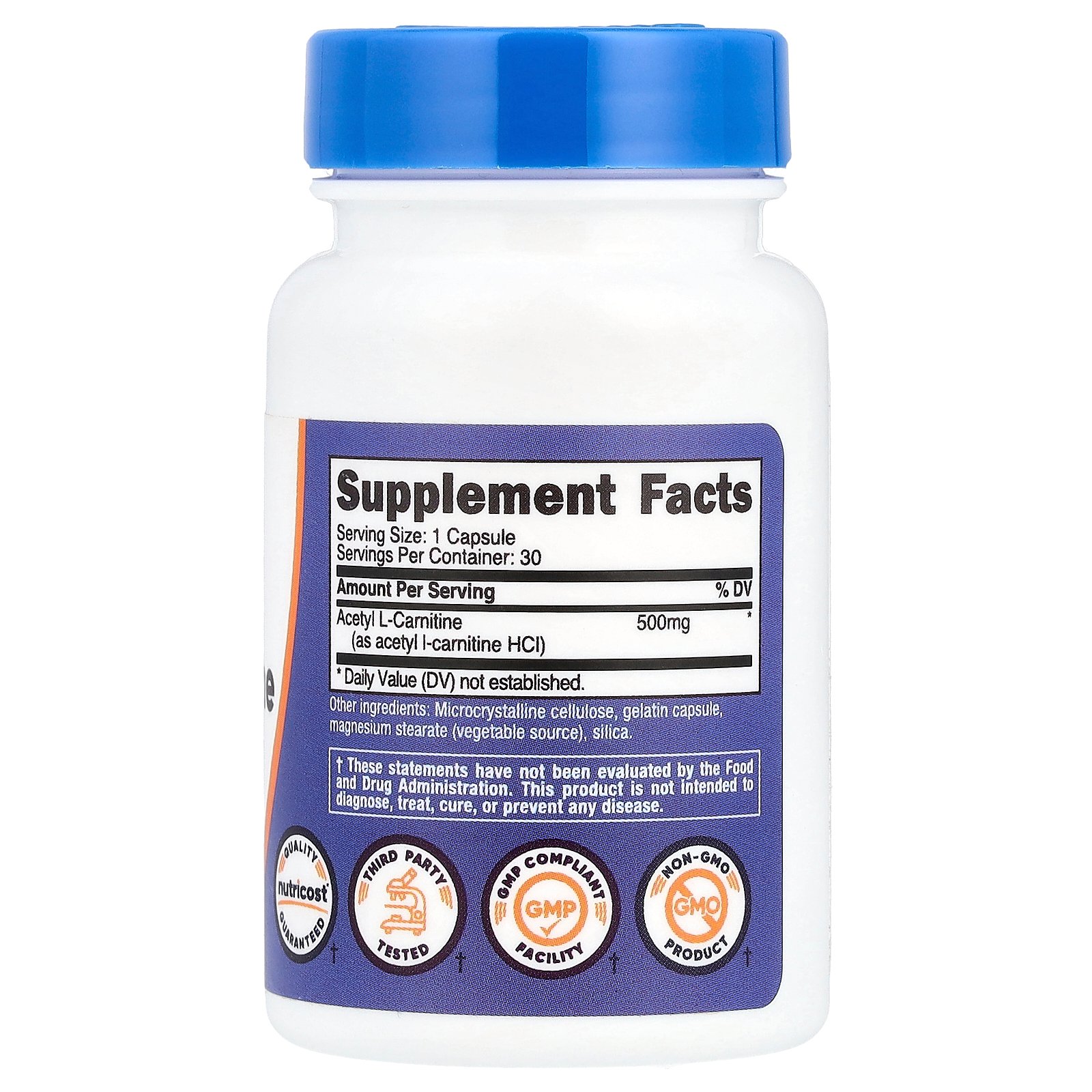 Nutricost アセチルL-カルニチン 【 iHerb アイハーブ 公式 】 ニュートリコスト L...
